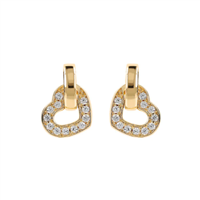 Earrings Bronzallure Woman Orecchini in Metal Alloy Zirconia WSBZ02299YYG - WSBZ02299YYG